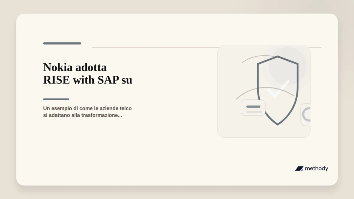 Immagine rappresentativa di Nokia, SAP e Microsoft in un contesto tecnologico.